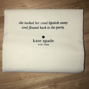 Kate spade pouch, bag holder